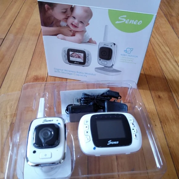 Seneo Video Baby Monitor, Wireless Baby Monitor Camera With Remote Home Monitori